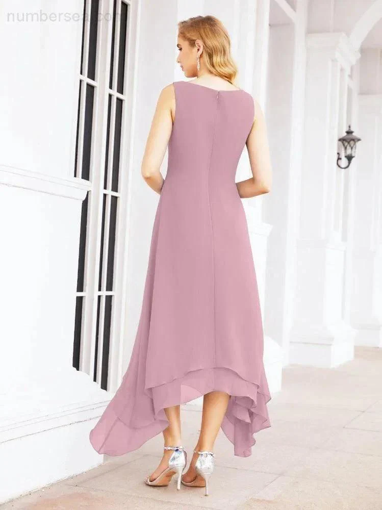 Sunnderly Two-Piece A-line Mother of The Bride Dress Formal Party Gown Dress SY28073 - Image 2