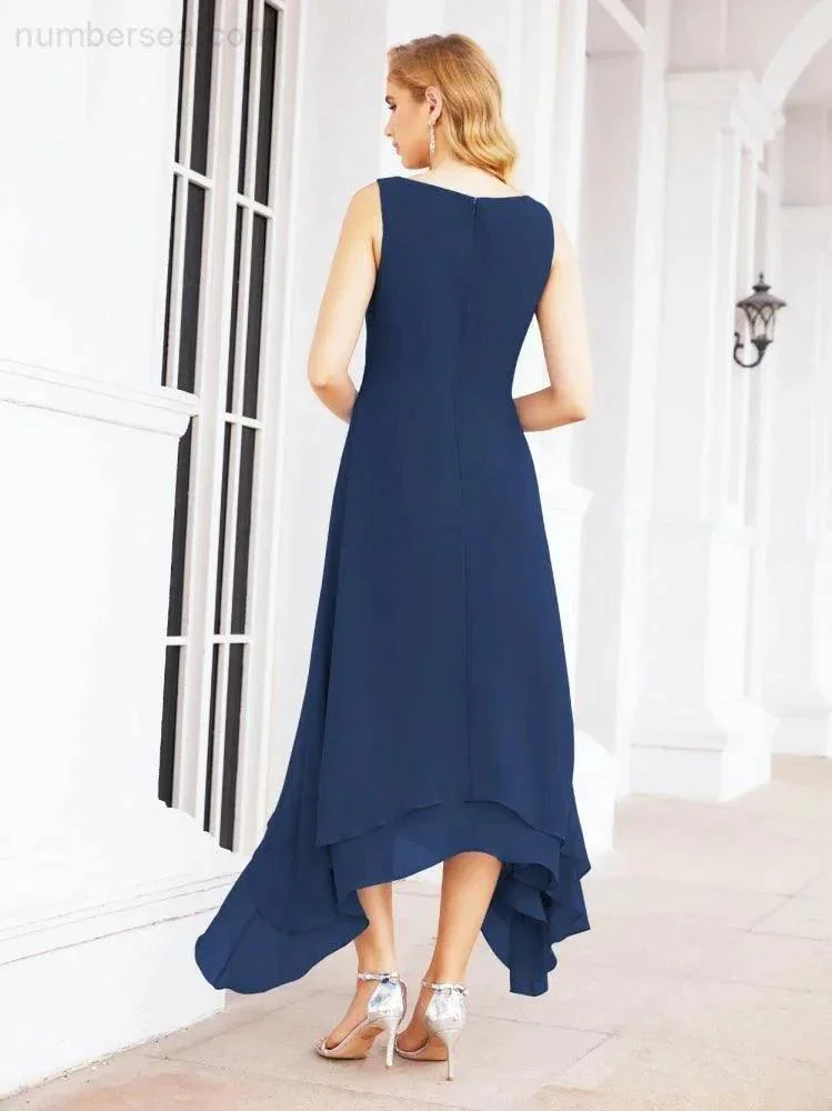 Sunnderly Two-Piece A-line Mother of The Bride Dress Formal Party Gown Dress SY28073 - Image 26