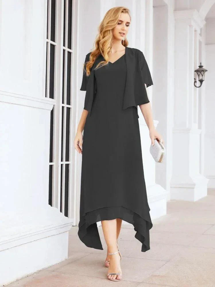 Sunnderly Two-Piece A-line Mother of The Bride Dress Formal Party Gown Dress SY28073 - Image 29
