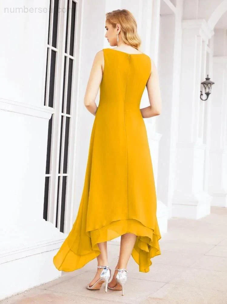 Sunnderly Two-Piece A-line Mother of The Bride Dress Formal Party Gown Dress SY28073 - Image 4