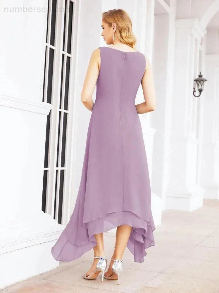 Sunnderly Two-Piece A-line Mother of The Bride Dress Formal Party Gown Dress SY28073 - Image 42