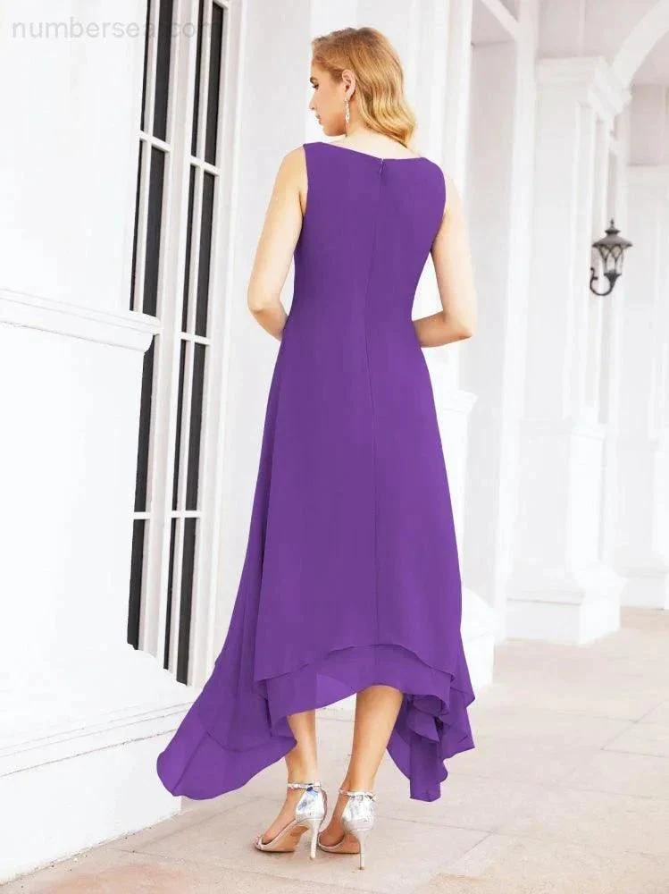 Sunnderly Two-Piece A-line Mother of The Bride Dress Formal Party Gown Dress SY28073 - Image 56