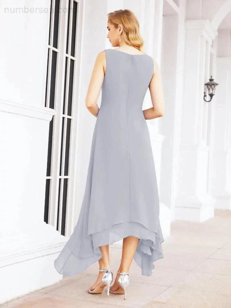 Sunnderly Two-Piece A-line Mother of The Bride Dress Formal Party Gown Dress SY28073 - Image 6