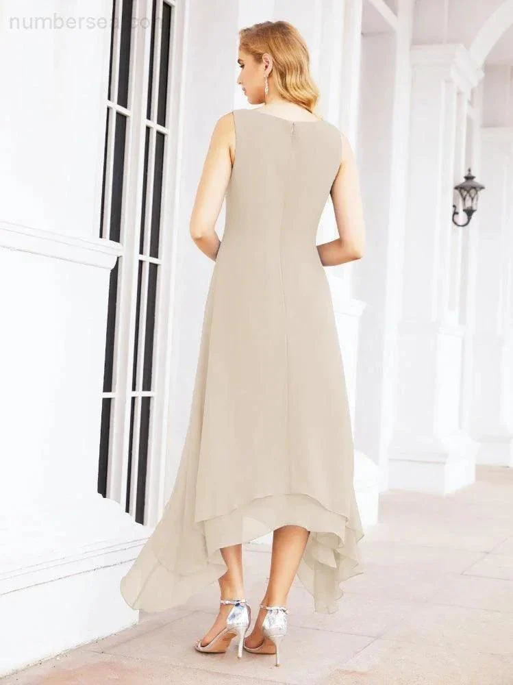 Sunnderly Two-Piece A-line Mother of The Bride Dress Formal Party Gown Dress SY28073 - Image 70