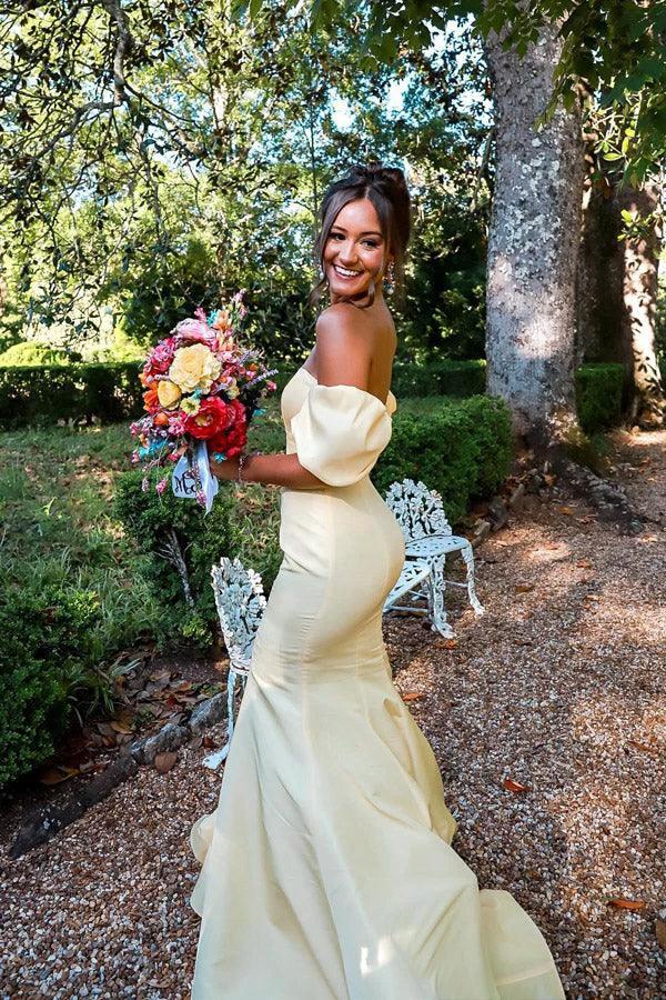 Off Shoulder Strapless Mermaid Long Hot Pink Prom Dress PSK571 - Image 6