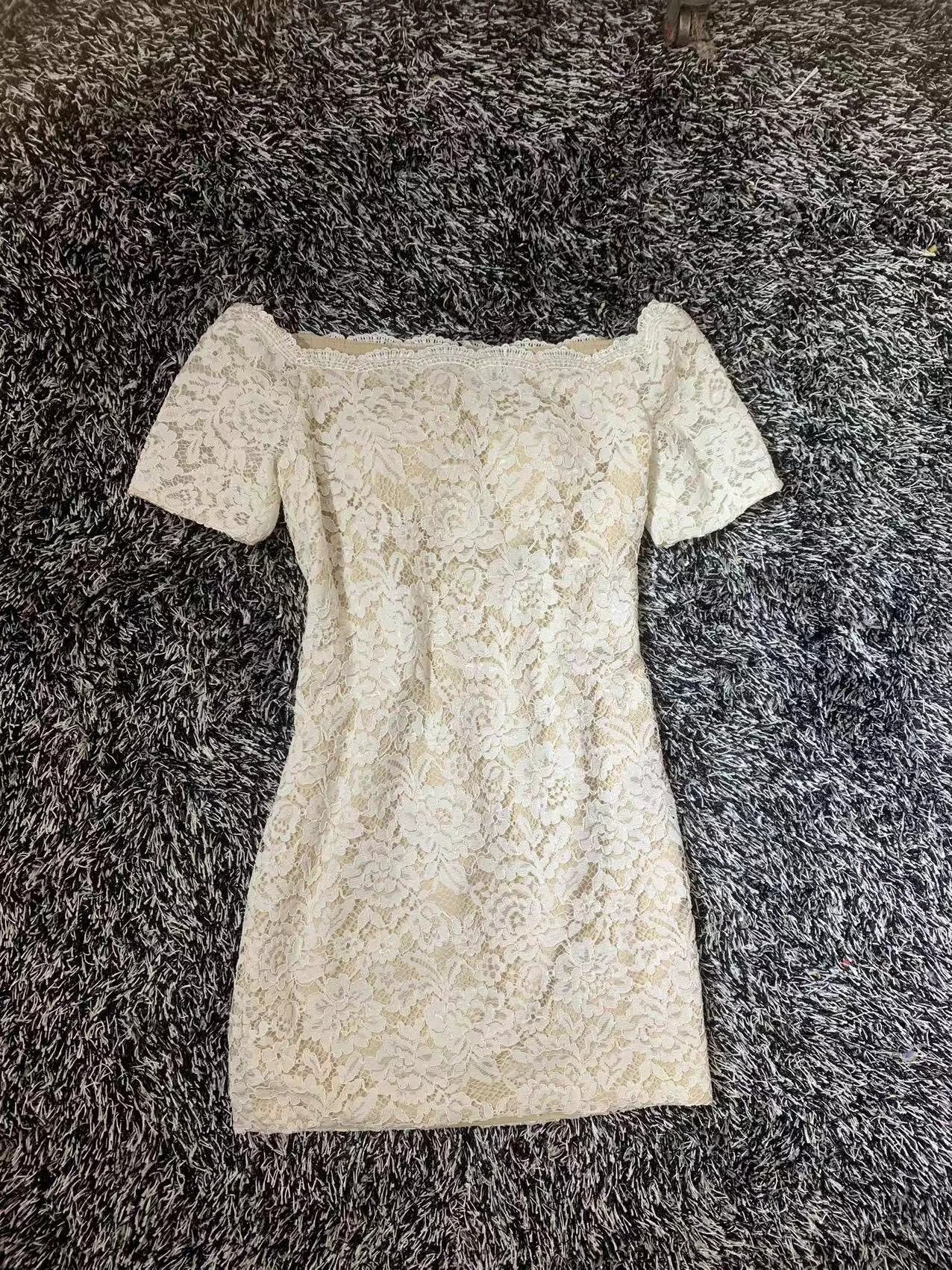 Off The Shoulder Lace Homecoming  Dress Charming Homecoming Dress S3269 - Image 3