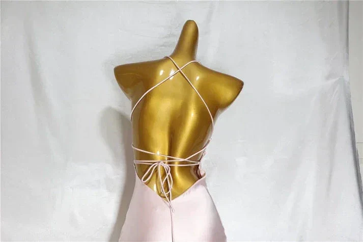 Pink Bodycon Long Prom Dress Evening Dress Y8158 - Image 4
