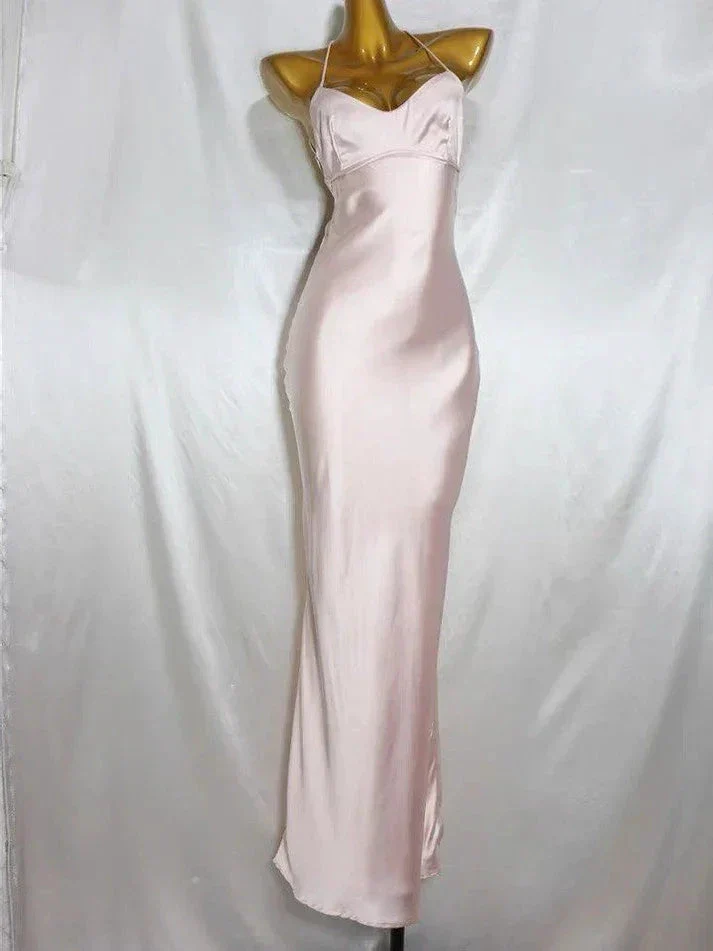 Pink Bodycon Long Prom Dress Evening Dress Y8158 - Image 5