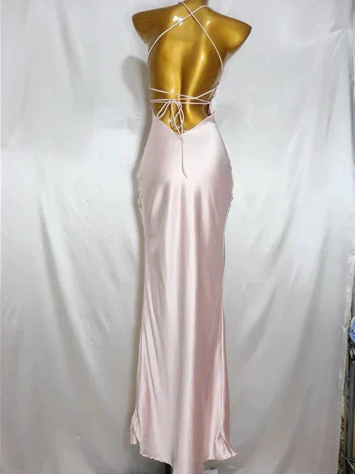Pink Bodycon Long Prom Dress Evening Dress Y8158 - Image 7