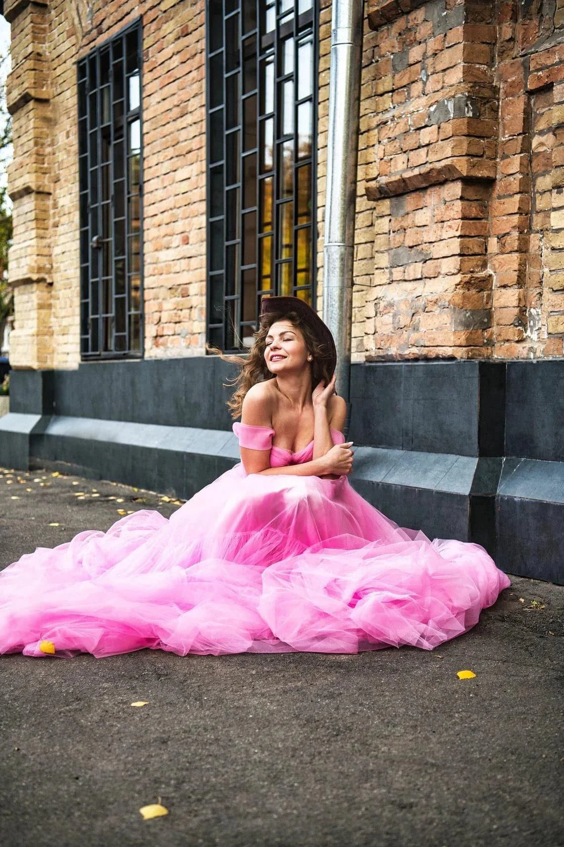 Pink tulle dress & Pink birthday dress 2025 SY035 - Image 2