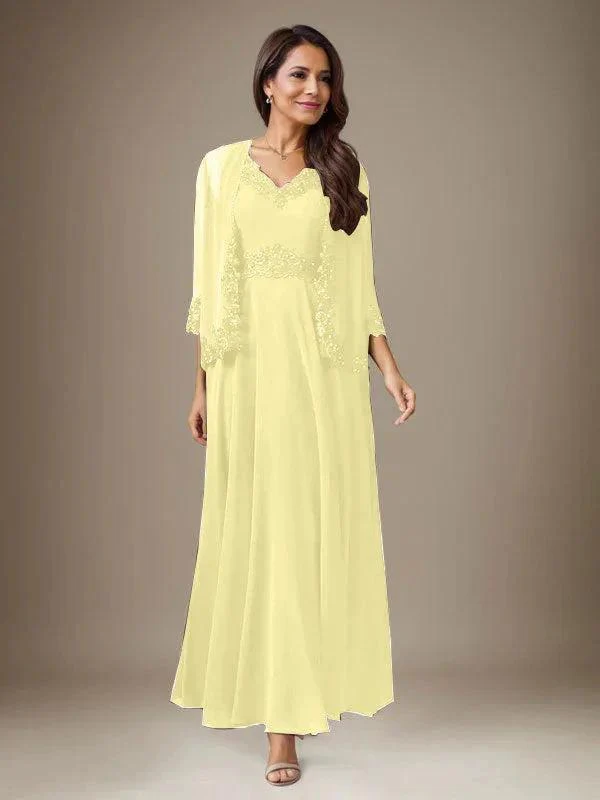 Plum A-Line Sequins Chiffon Dress - Image 22