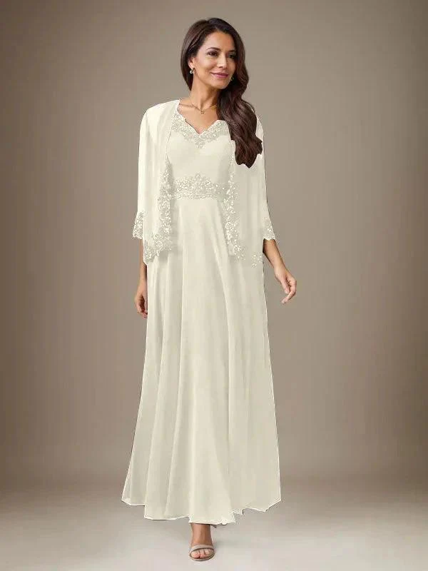 Plum A-Line Sequins Chiffon Dress - Image 28