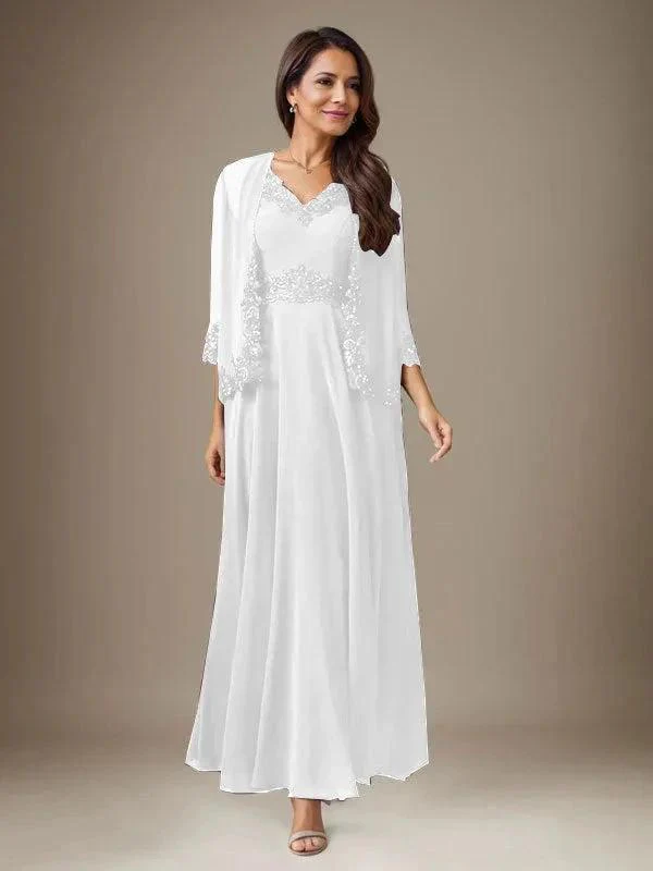 Plum A-Line Sequins Chiffon Dress - Image 42
