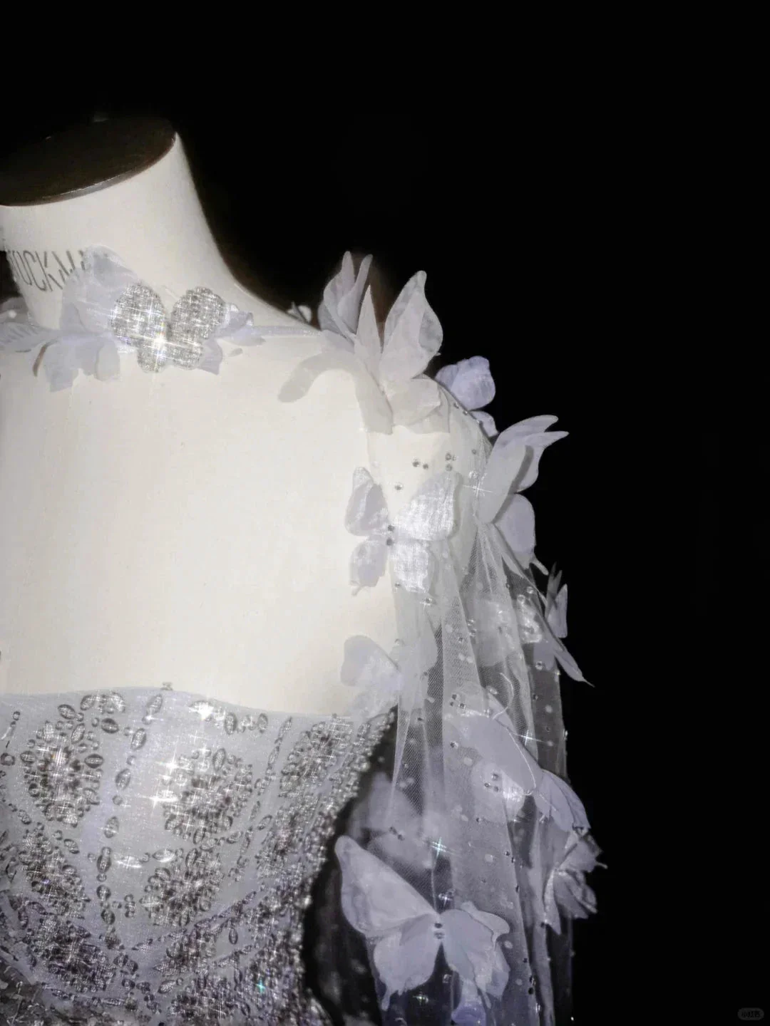 Pretty Lilac Tulle Beaded Appliques A Line Prom Evening Dress Formal Evening Dress Y8657 - Image 3