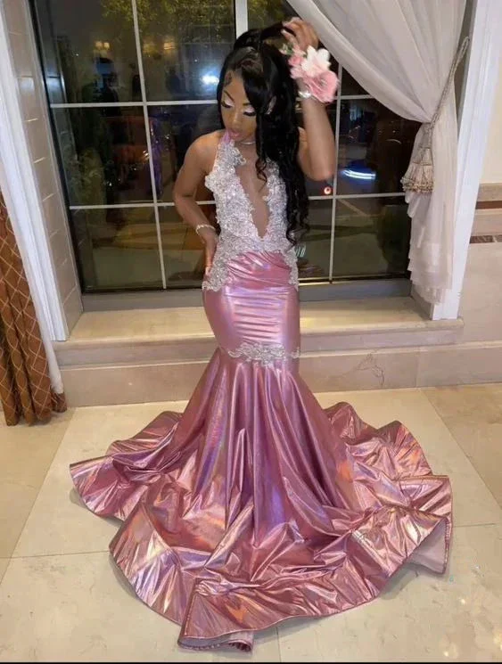 Sexy Mermaid Long Prom Dresses Formal Evening Dresses Y6689 - Image 2