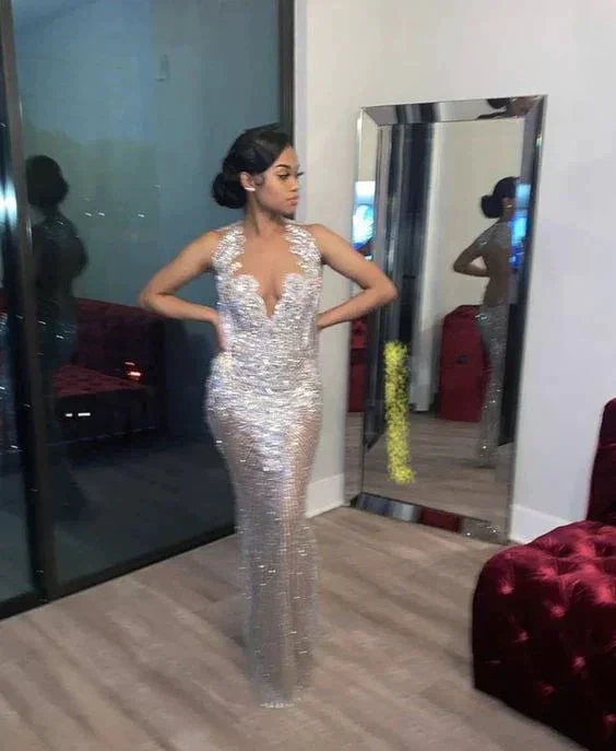 Sexy Prom Dress Mermaid Prom Dresses Long Formal Evening Dress Black Girl Prom Dresses Y98 - Image 2