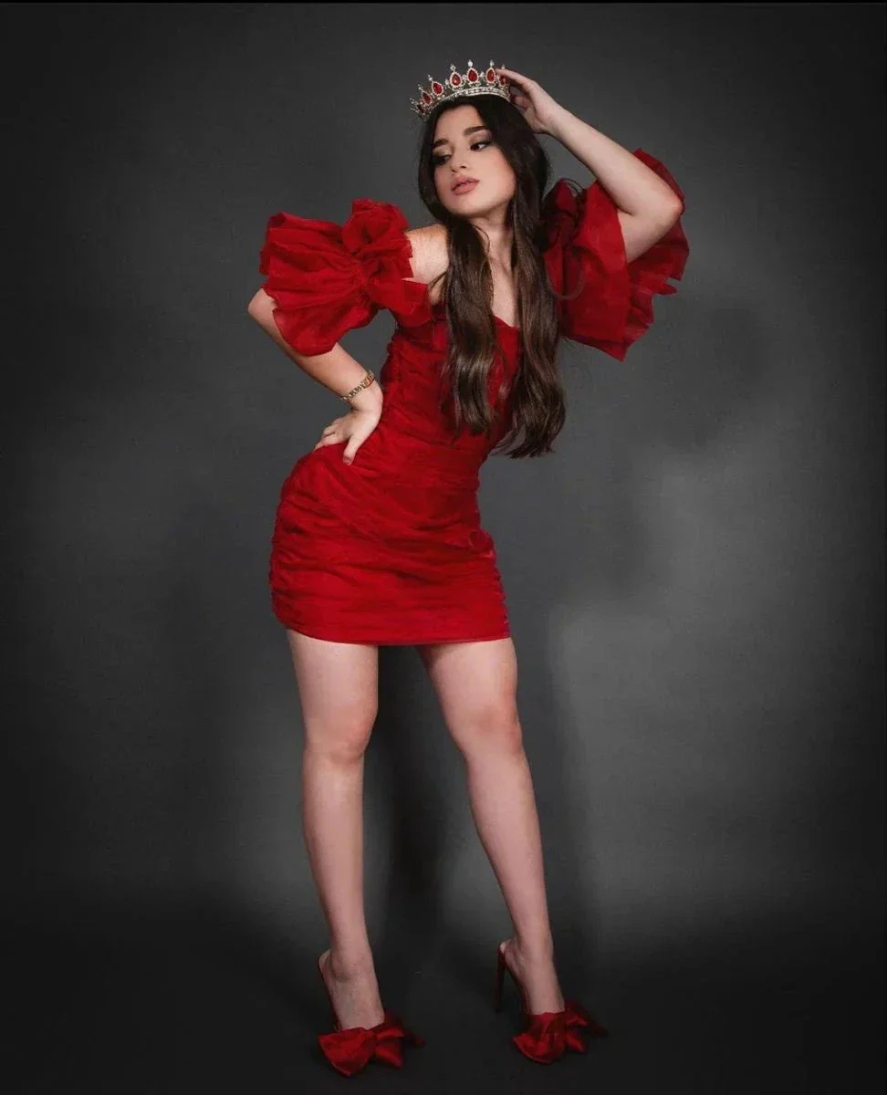 Sexy Red Tight Homecoming Dress 22nd Birthday Outfit Dress Y4177 - Image 2
