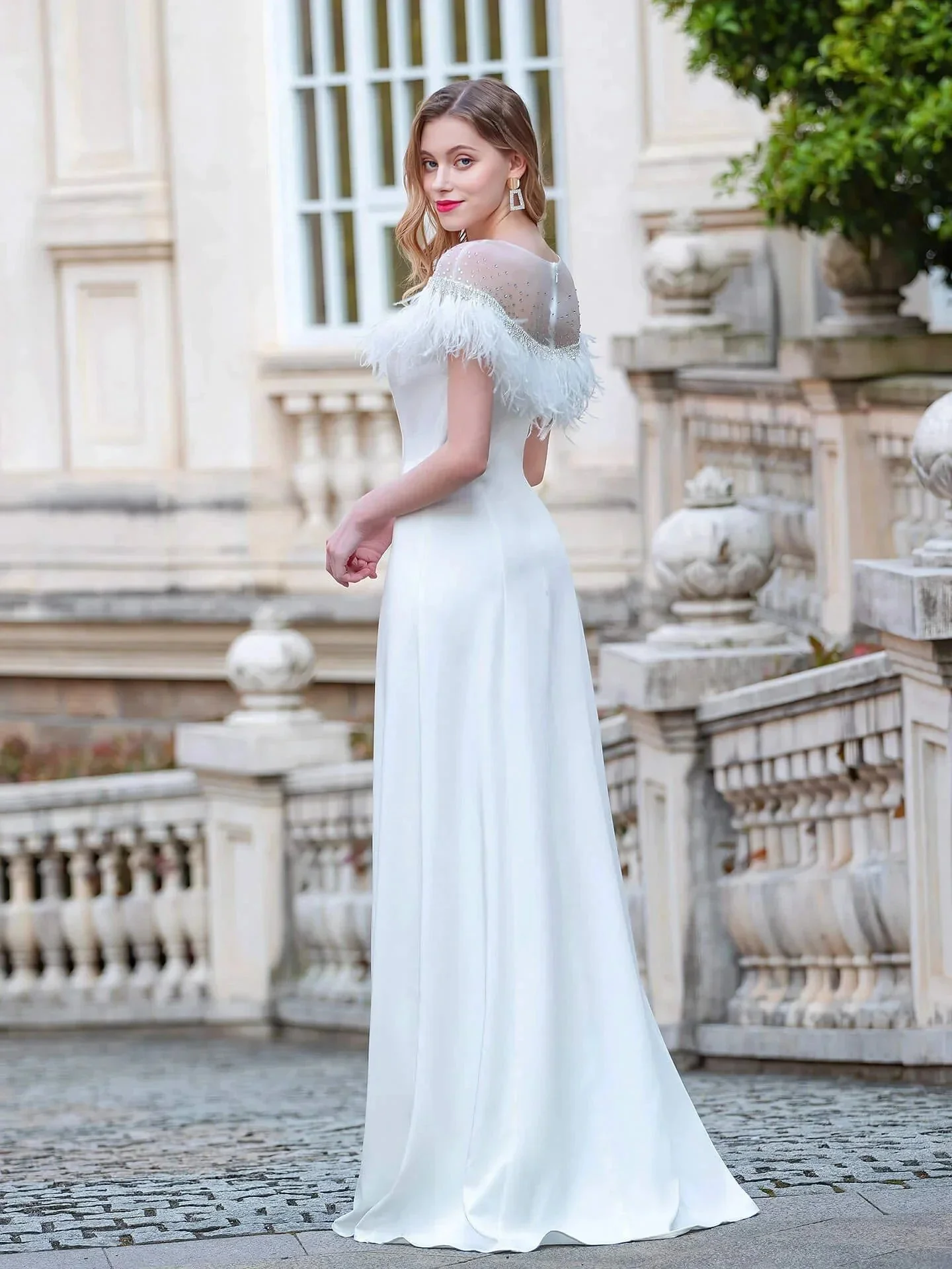 Sheath / Column  Fashion Formal Evening Dresses Sleeveless Floor Length Prom Dresses Party Dresses - Image 5