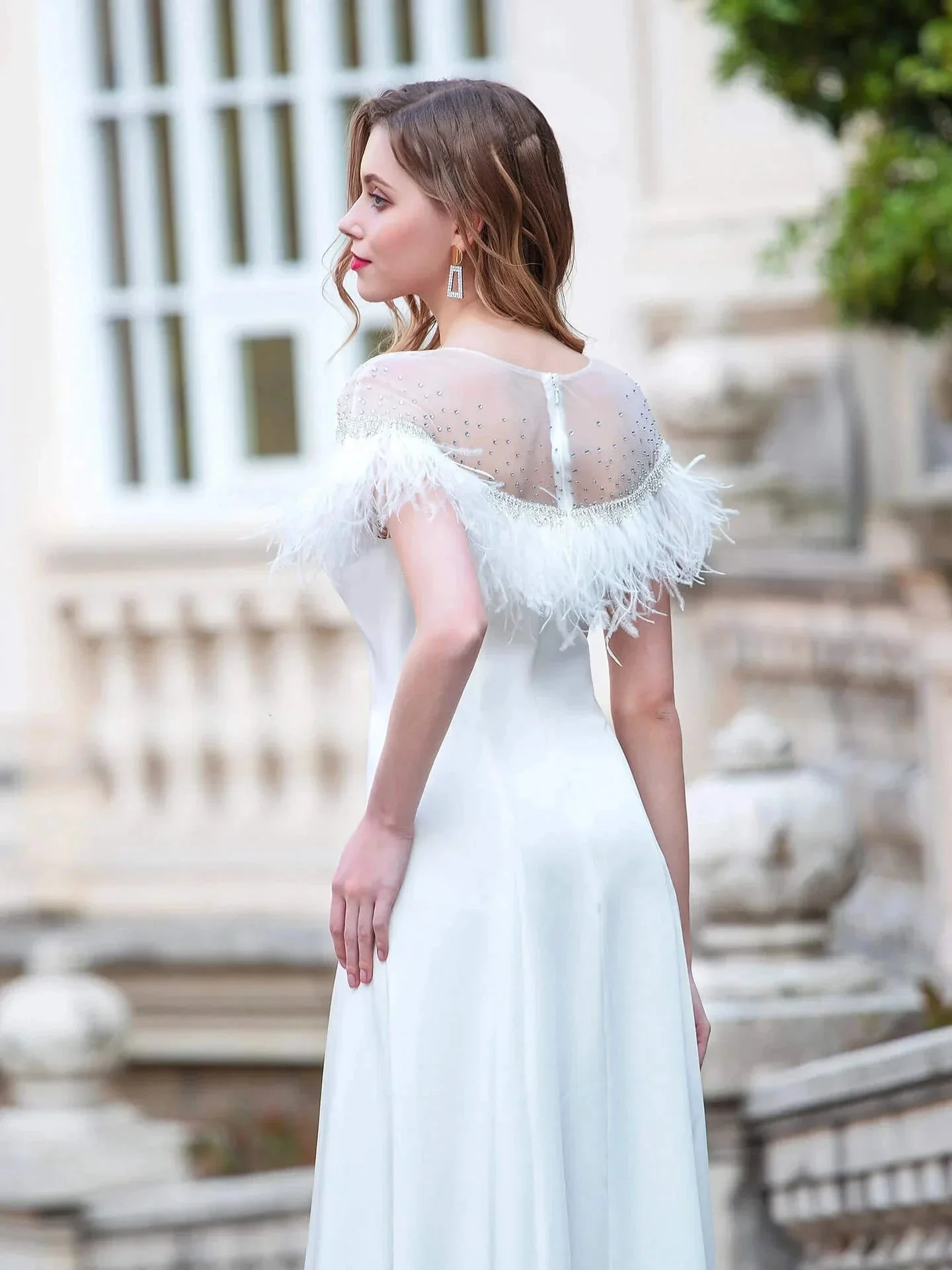 Sheath / Column  Fashion Formal Evening Dresses Sleeveless Floor Length Prom Dresses Party Dresses - Image 6