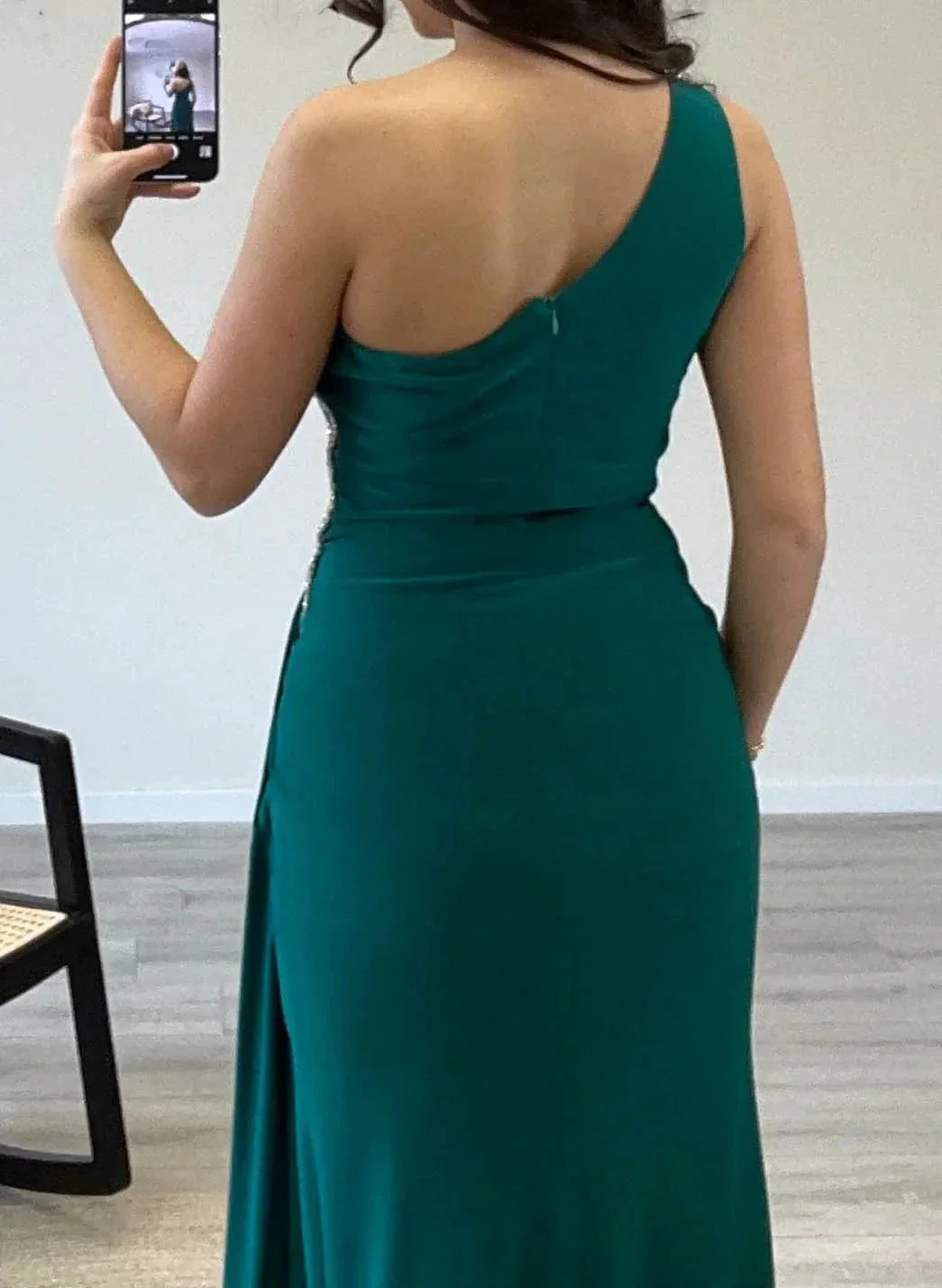 Sheath/Column One-Shoulder Mother of the Bride Dresses - Image 2