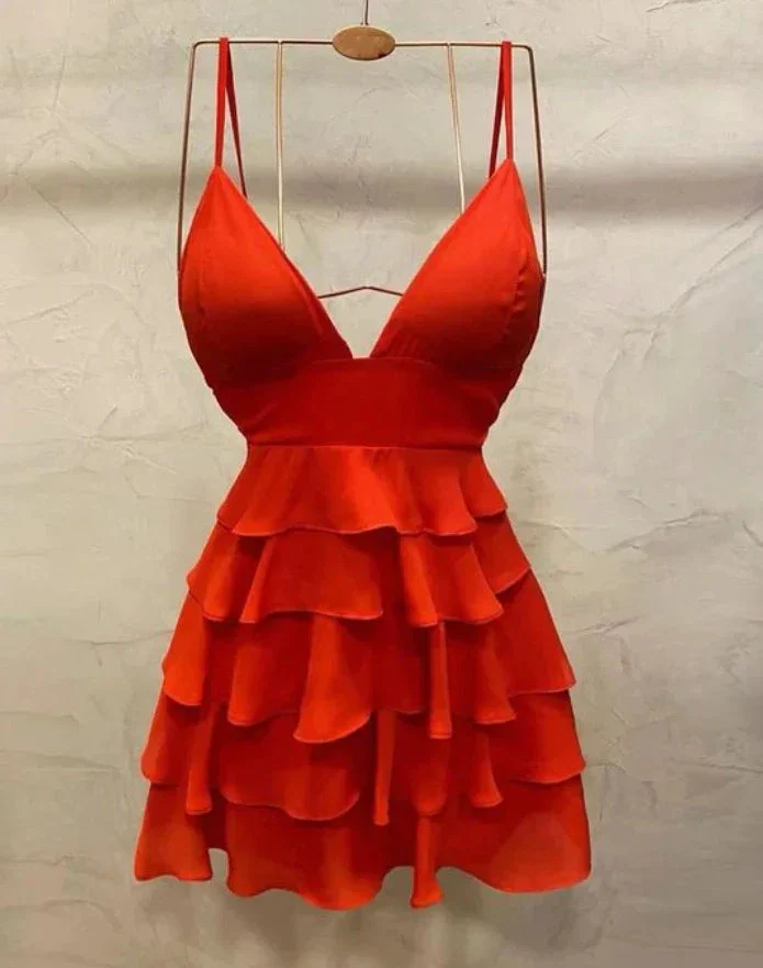 Short Homecoming Dress New Arrival Short Party Dress Y2597 - Image 2