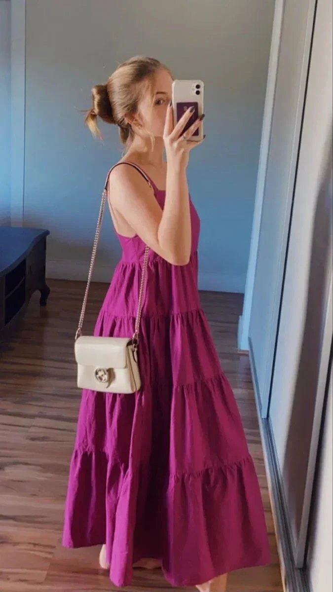 Simple A-line Prom Dress,Prom Gown,Women's Evening Dress Y2333 - Image 2