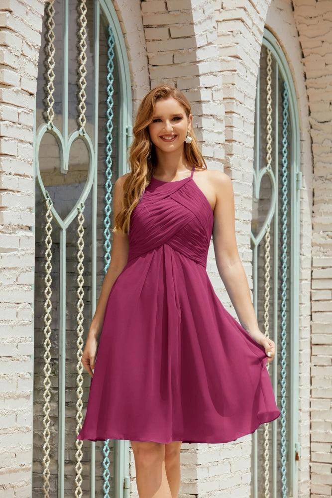 Sleeveless Homecoming Dresses Formal Cocktail Prom Gown 28014 - Image 100