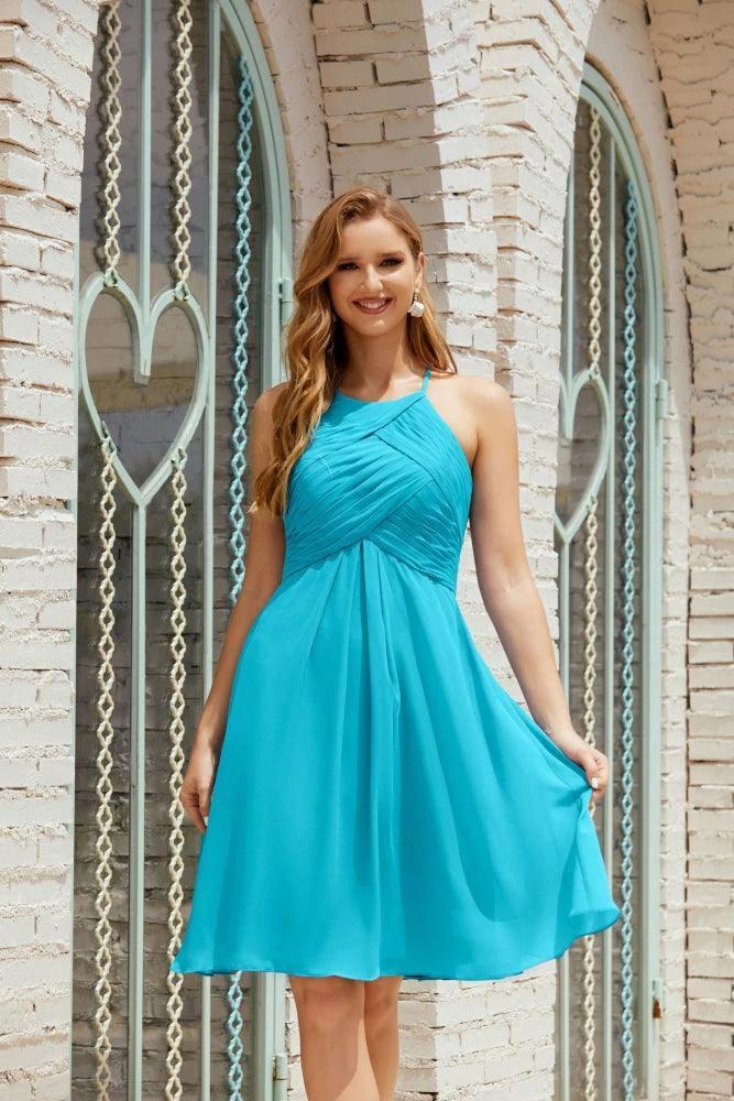 Sleeveless Homecoming Dresses Formal Cocktail Prom Gown 28014 - Image 67