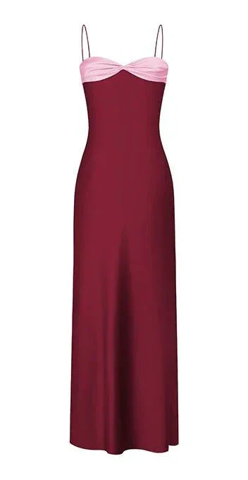 Spaghetti Straps Sweetheart Neck Sheath Evening Dress Long Prom Dress Y7466 - Image 2