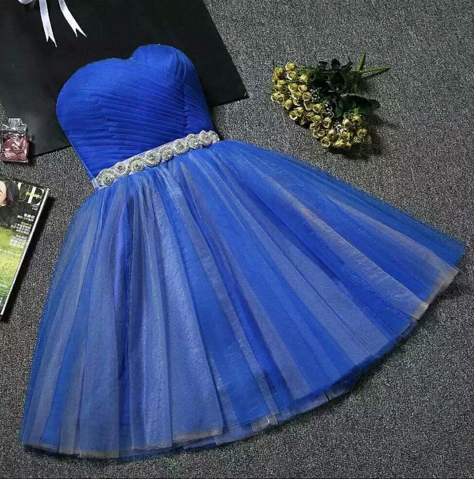 Strapless Sweetheart Neck Homecoming Dress Blush Pink  Short Prom Dresses PD304 - Image 5