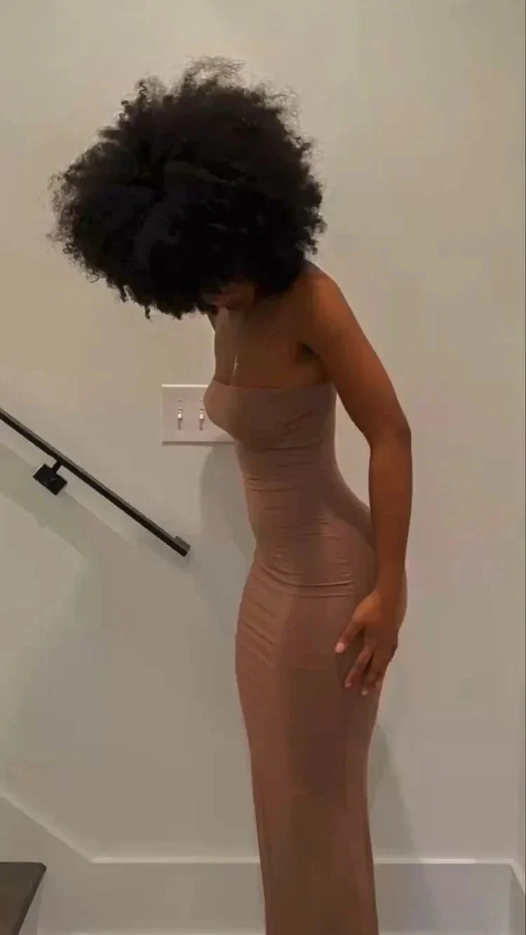 Strapless Tight Prom Dress Sexy Evening Dress Y564 - Image 2