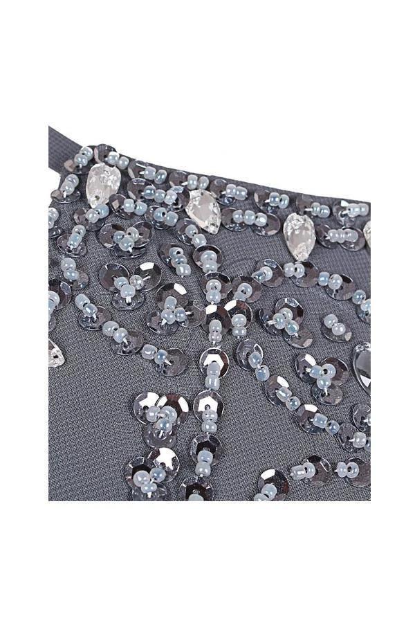 Straps Formal Gowns Beading Prom Evening Dresses Backless PG263 - Image 4