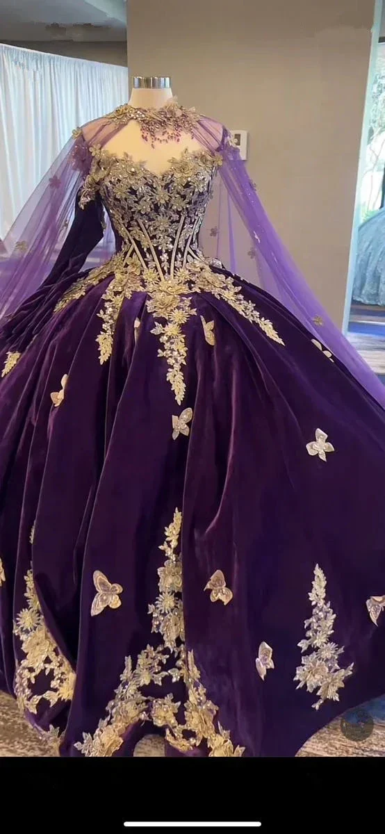 Stunning Purple Princess Quinceanera Dresses Ball Gown,Purple Sweet 16 Dress Y6560 - Image 2