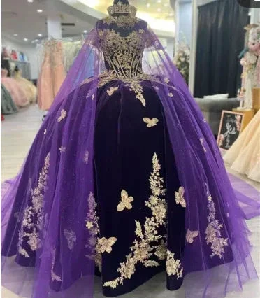 Stunning Purple Princess Quinceanera Dresses Ball Gown,Purple Sweet 16 Dress Y6560 - Image 3