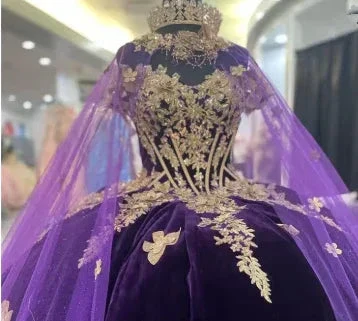 Stunning Purple Princess Quinceanera Dresses Ball Gown,Purple Sweet 16 Dress Y6560 - Image 4
