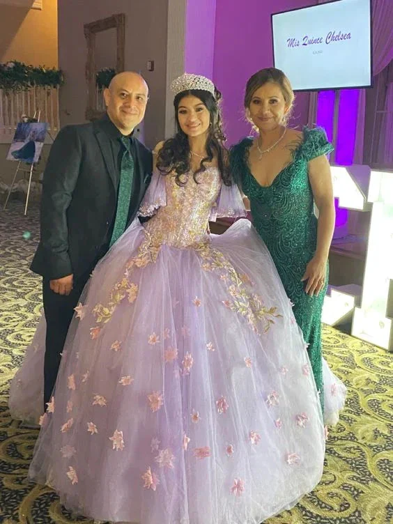Stunning Tulle Appliques Ball Gown,Princess Dress,Sweet 16 Dress Y6758 - Image 2