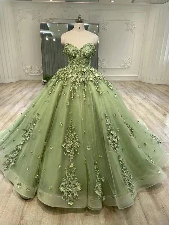 Sweet 16 Quinceanera Dresses for Girls Ball Gown Tulle Lace Appliques Dress for Women Y1922 - Image 2