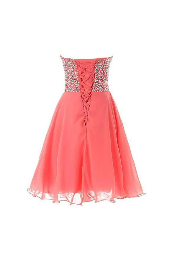 Sweetheart Beaded Prom Gown Short Homecoming Dress PG048 - Image 2