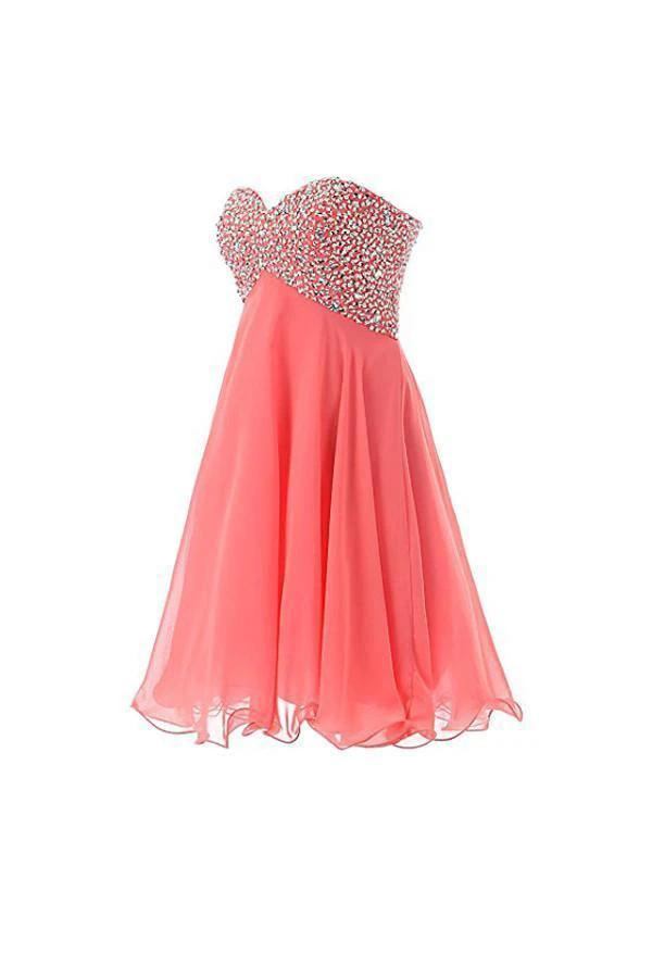 Sweetheart Beaded Prom Gown Short Homecoming Dress PG048 - Image 3
