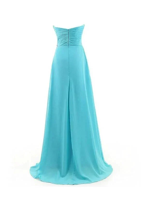 A-line Sweetheart Beading Chiffon Prom Dress Evening Gown PG262 - Image 2