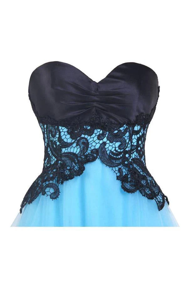 Sweetheart Bridesmaid Short Prom Homecoming Dresses PG047 - Image 4