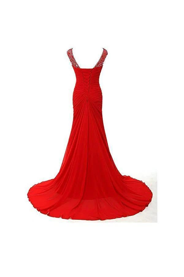Sweetheart Mermaid Long Prom Gowns Evening Dresses Bridesmaid Dresses BD023 - Image 3