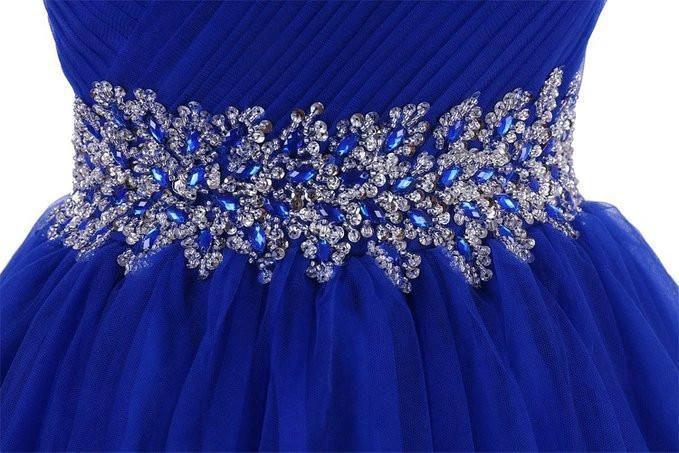 Sweetheart Tulle Cocktail Dress Homecoming Dress With Beading PG086 - Image 3