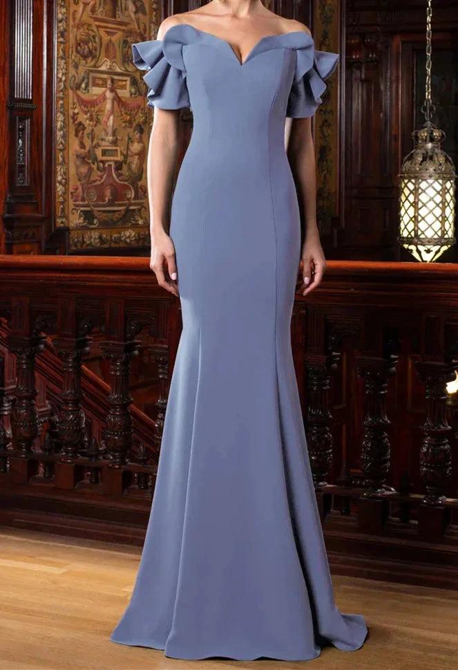 Trumpet/Mermaid Off-the-Shoulder Mother of the Bride Dresses - Image 3