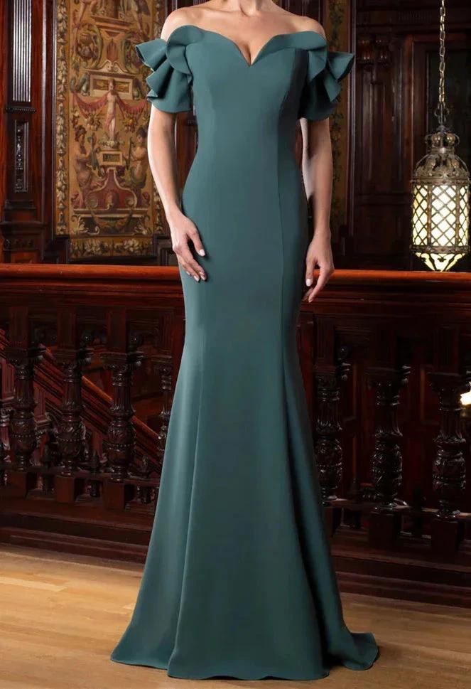 Trumpet/Mermaid Off-the-Shoulder Mother of the Bride Dresses - Image 5