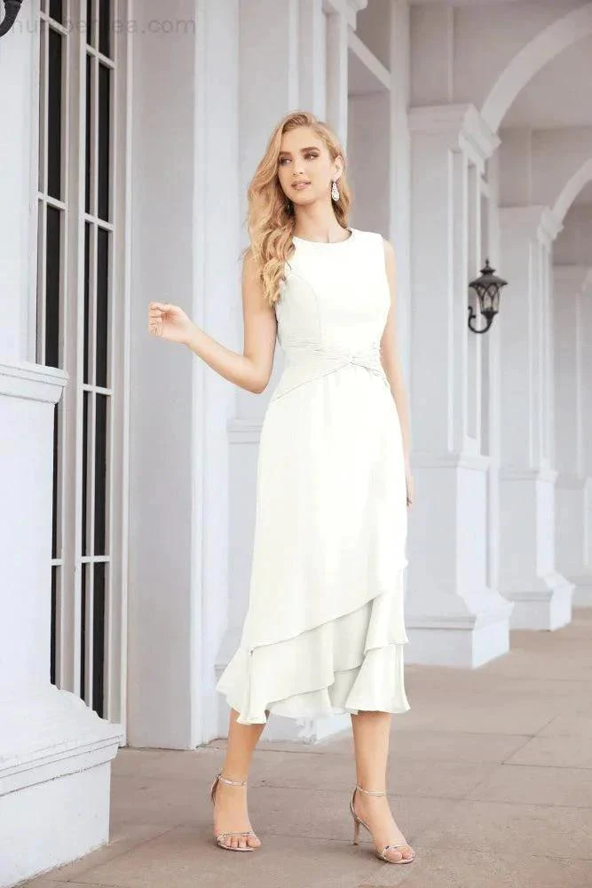 Sunnderly Two-Piece A-line Mother of The Bride Dress Formal Party Gown Dress SY28072 - Image 101