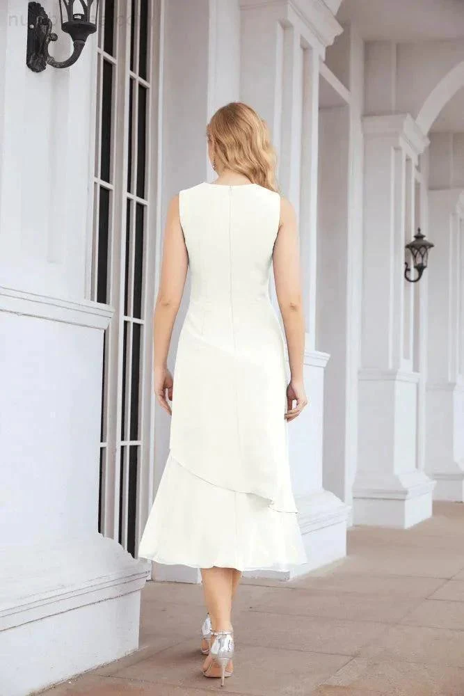 Sunnderly Two-Piece A-line Mother of The Bride Dress Formal Party Gown Dress SY28072 - Image 102