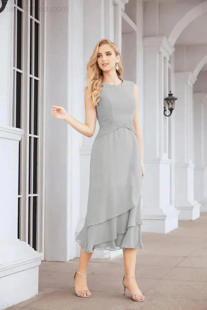 Sunnderly Two-Piece A-line Mother of The Bride Dress Formal Party Gown Dress SY28072 - Image 105