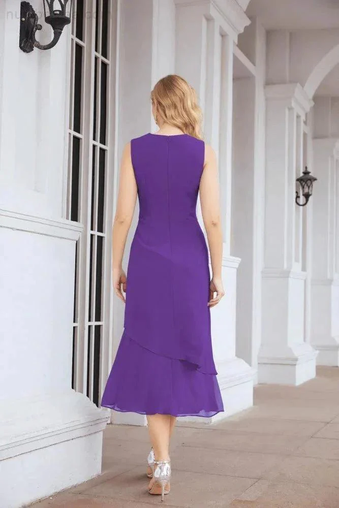 Sunnderly Two-Piece A-line Mother of The Bride Dress Formal Party Gown Dress SY28072 - Image 110