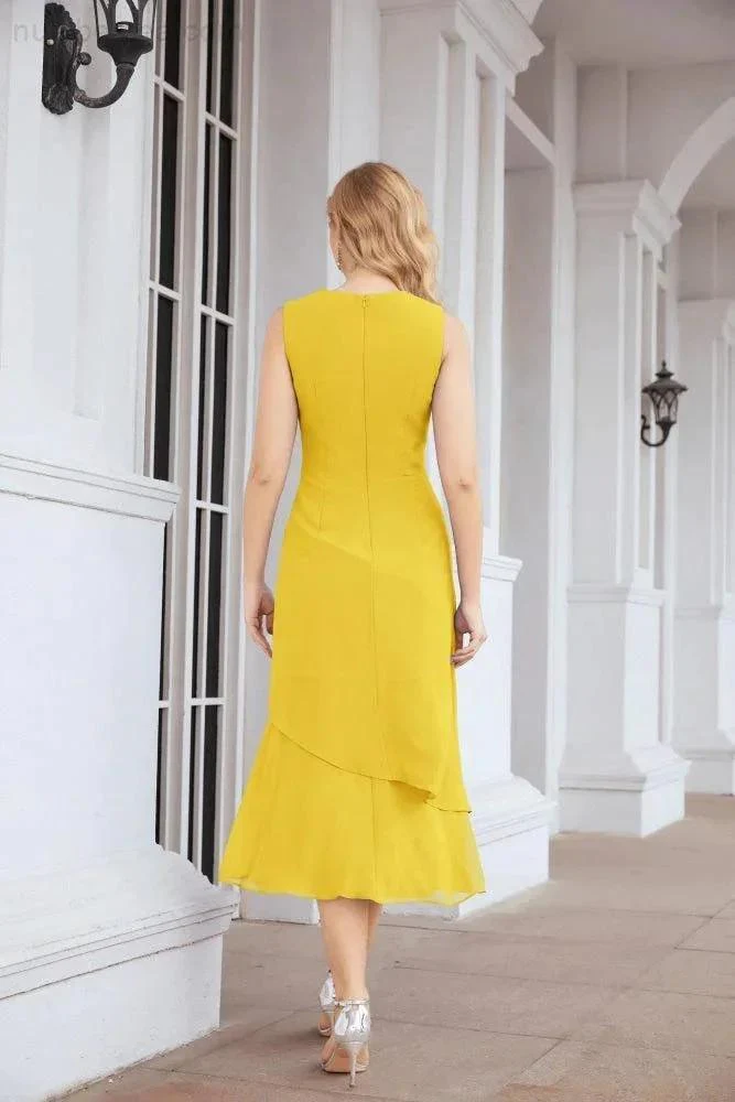 Sunnderly Two-Piece A-line Mother of The Bride Dress Formal Party Gown Dress SY28072 - Image 130